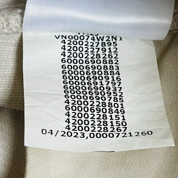 Vans Overalls Womens Medium Corduroy Floral Emroidered Ground Work Skate Party - Picture 10 of 12